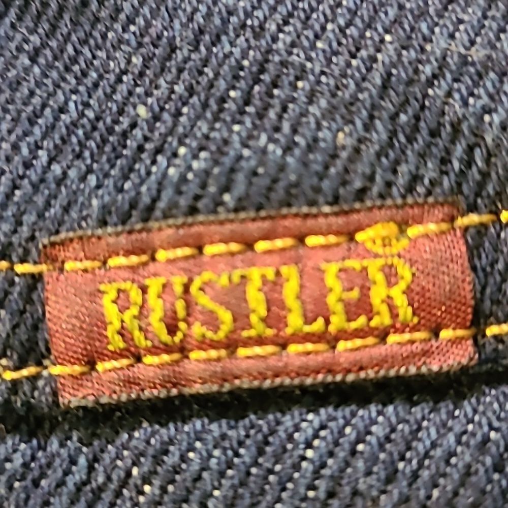 75% OFF Rustler Men's Bluejeans,  Dark Wash, Size 44 x 29, NWOT - Picture 5 of 6